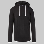 Unisex Miles Slub Hooded Long Sleeve T-Shirt