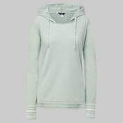 Women's Heathered Jersey Hooded Tunic