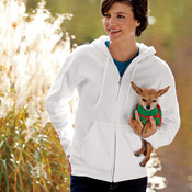 DryBlend® Adult Full-Zip Hooded Sweatshirt 12600 LEDL