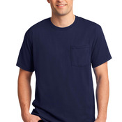 50/50 Cotton/Poly Pocket T Shirt
