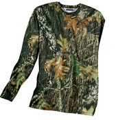 Long Sleeve Mossy Oak Performance T Shirt