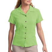 Port Authority® - Ladies Silk Blend Camp Shirt. L533 