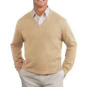 Port Authority® - Fine-Gauge V-Neck Sweater. SW275