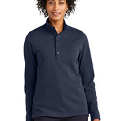 Women's Mid Layer Stretch 1/2 Button
