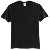 PC55SVJH  50/50 Cotton/Poly T Shirt Black