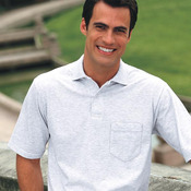 JERZEES® -SpotShield™ Jersey Knit Sport Shirt with Pocket. 436MP 