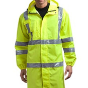 CornerStone® - ANSI Class 3 Long Waterproof Rain Coat. CSJ23