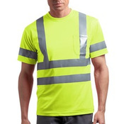 CornerStone® - ANSI Class 3 Short Sleeve Snag-Resistant Reflective T-Shirt. CS408