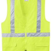 CornerStone® - ANSI Class 2 Mesh Back Safety Vest. CSV405