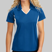 Ladies Side Blocked Micropique Sport Wick ® Polo