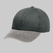 Two Tone Pigment Dyed Cap
