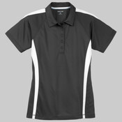 Ladies PosiCharge ® Micro Mesh Colorblock Polo