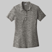 Ladies PosiCharge ® Electric Heather Polo