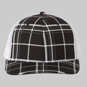 Patterned Snapback Trucker Cap