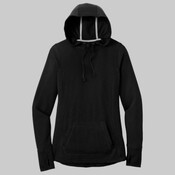 Ladies PosiCharge ® Tri Blend Wicking Fleece Hooded Pullover