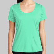 Ladies Posi UV ® Pro Scoop Neck Tee