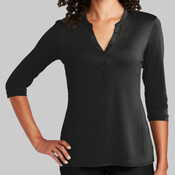 Ladies UV Choice Pique Henley