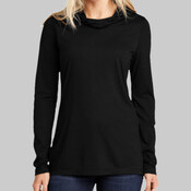 Ladies PosiCharge ® Tri Blend Wicking Long Sleeve Hoodie