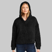 Ladies Cozy Fleece Hoodie