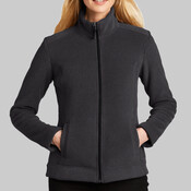 Ladies Ultra Warm Brushed Fleece Jacket