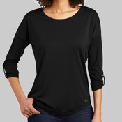 Ladies Gravitate Scoop 3/4 Sleeve