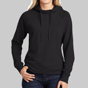 Ladies Lightweight French Terry Pullover Hoodie