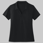 Sport-Tek® - Ladies Dri-Mesh® V-Neck Polo. L469