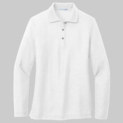 Port Authority® - Ladies Long Sleeve Silk Touch™ Polo. L500LS
