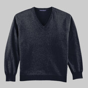 Port Authority® - Fine-Gauge V-Neck Sweater. SW275