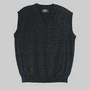 Port Authority® - Fine-Gauge V-Neck Sweater Vest. SW276