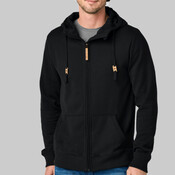 Space Dye Fleece Full Zip Hoodie