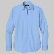 Women's Long Sleeve Nailhead Easy Care Shirt