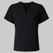 Women's Calix Fit & Flare Scrub V-Neck Top