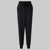 Women's Petite Sizes Silex Knit-Waist Scrub Joggers