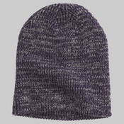 Ribbed Marled Beanie