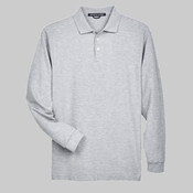 Men's Pima Piqué Long Sleeve Polo