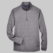 Men's Newbury Mélange Fleece Quarter-Zip Pullover