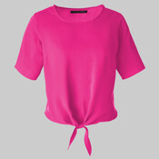 Women's Perfect Fit™ Tie Front Blouse
