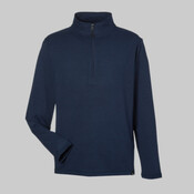 Men's Fairway Marbled Jersey Quarter-Zip Pullover