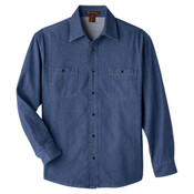 Unisex Denim Shirt Jacket