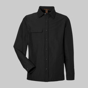Unisex Flex Twill Overshirt Jacket