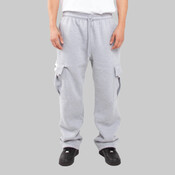 Unisex Fleece Cargo Pocket Sweatpants
