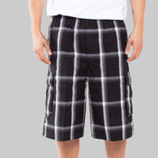 Unisex Plaid Shorts