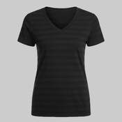 Women's Invisible Stripe V-Neck T-Shirt