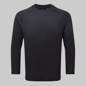 Unisex Panelled Long Sleeve Tech T-Shirt