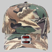 OTTO CAP® Camouflage 5 Panel Mid Profile Baseball Cap