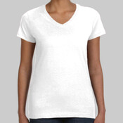Women's Fine Jersey V-Neck Tee