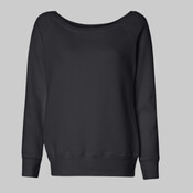 Women’s Sponge Fleece Wide Neck Sweatshirt