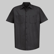 Men's Industrial Short Sleeve Work Shirt
