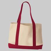 Windward Large Cotton Canvas Classic Resort Tote